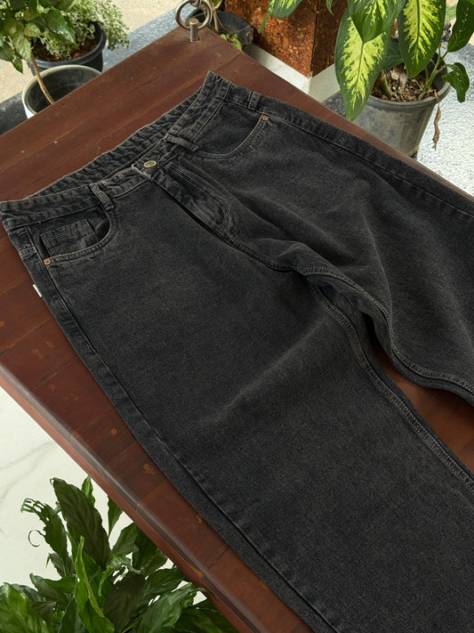Moon Fit Zero Wash Jeans - Blue Grey