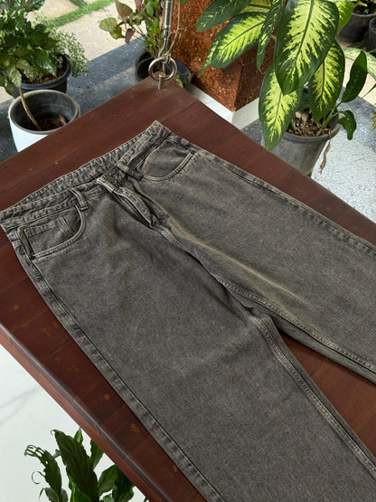 Moon Fit Zero Wash Jeans - Stone Grey