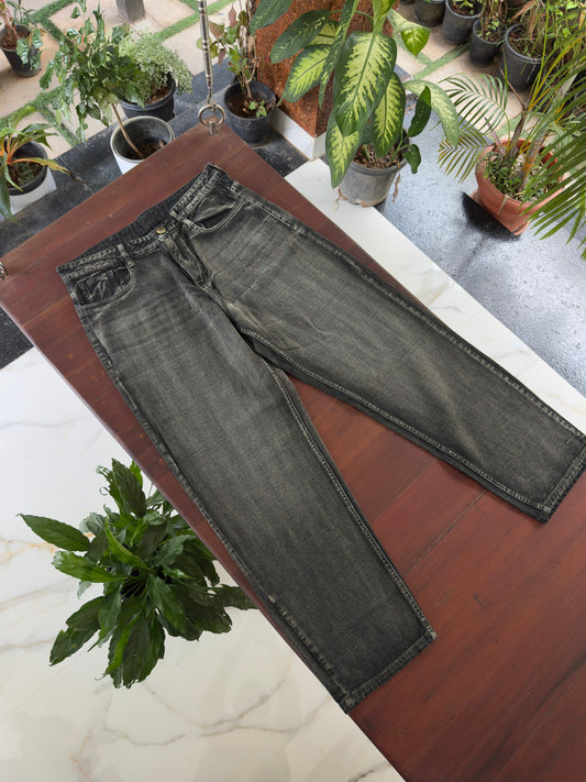 Moon Fit China Wash Jeans - Faded Grey