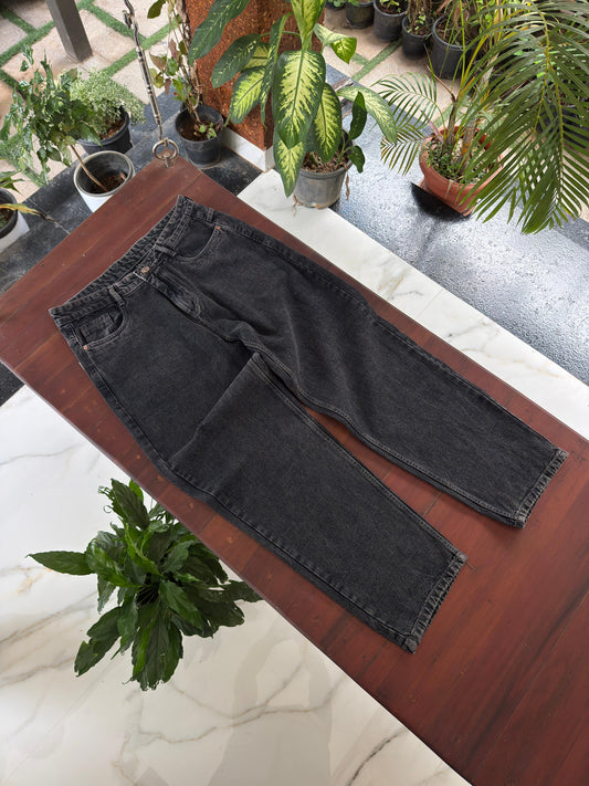 Moon Fit Zero Wash Jeans - Blue Grey