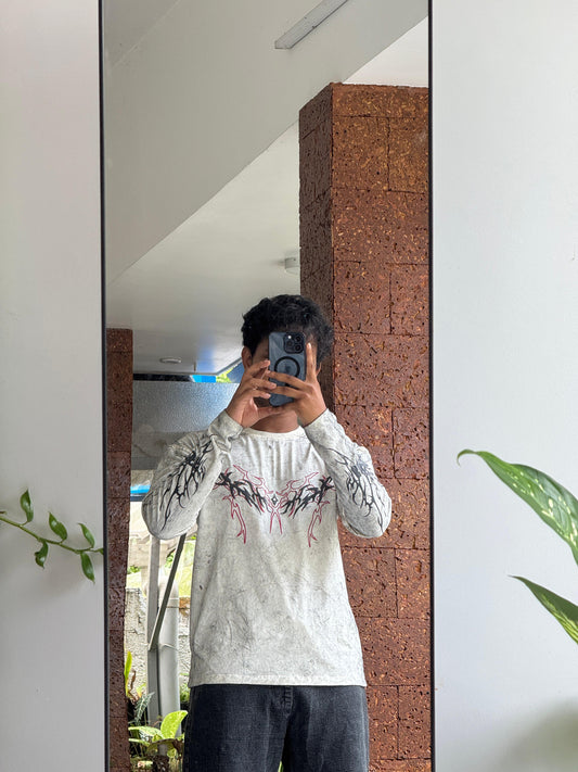 Doctor Sleeve Puffed TShirt - Off White